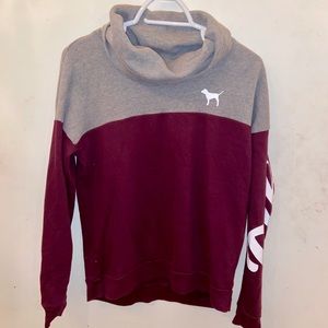 Victoria Secret PINK Mock Neck Pullover